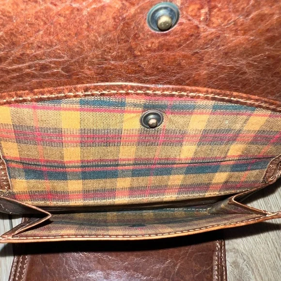 THE BRIDGE - Vintage Rich Brown Leather Wallet - Picture 5 of 10